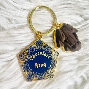 NEW Harry Potter Chocolate Frog Enamel Keychain - BACK IN STOCK